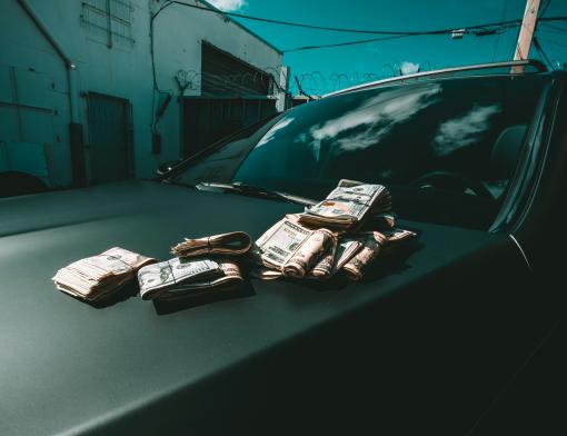money and car
